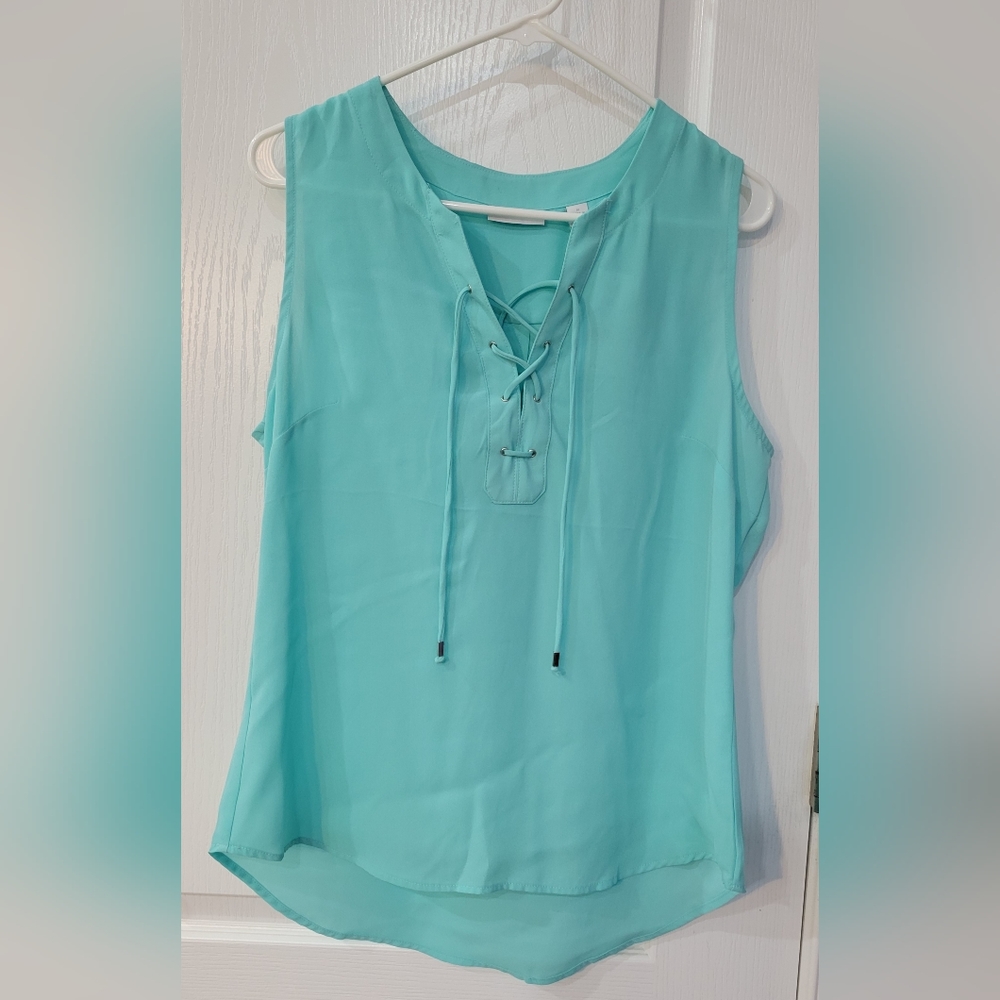 New York and Company sleeveless blouse